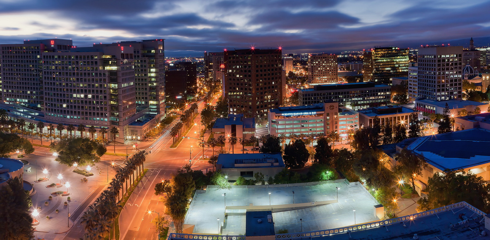 San Jose skyline